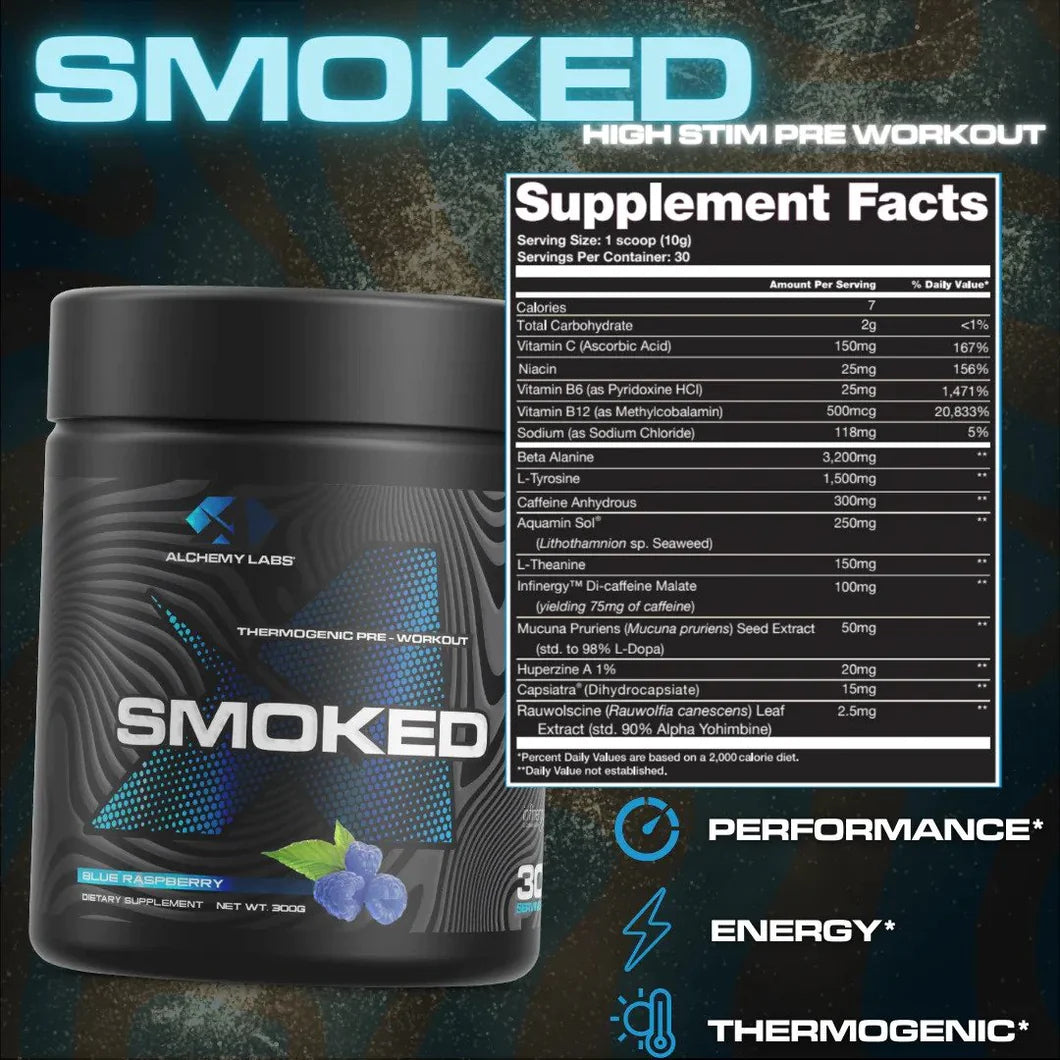 Smoked thermogenic pre-workout